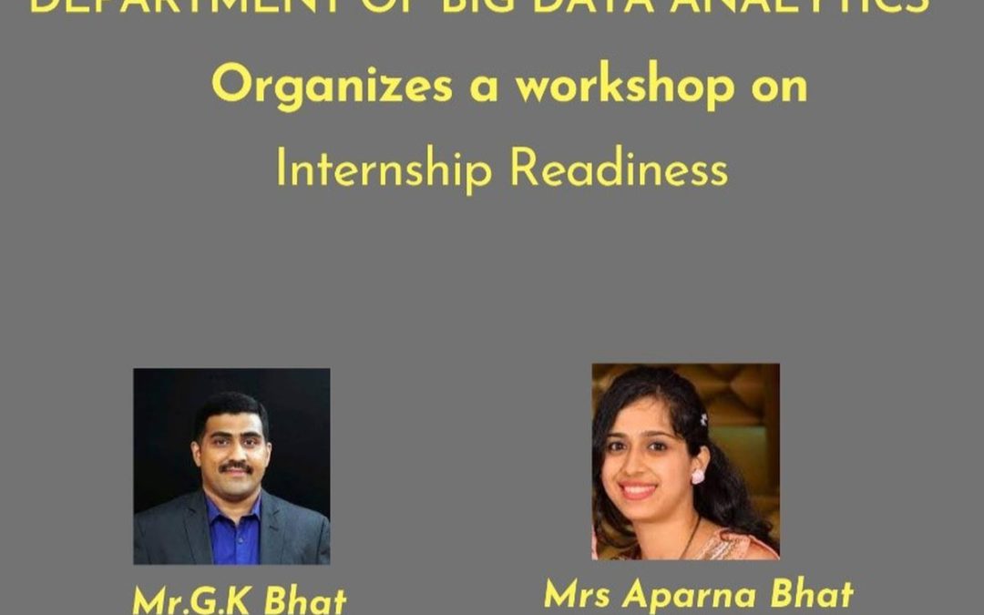 Workshop on “Internship Readiness”