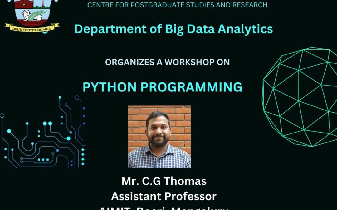 Workshop on “Python Programming”