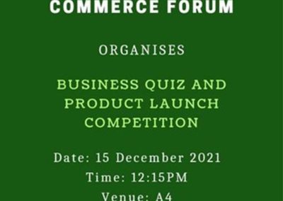 Business Quiz and Product Launch