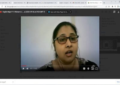 Guest Lecture on “Virginia Woolf’s A Room of One’s Own”