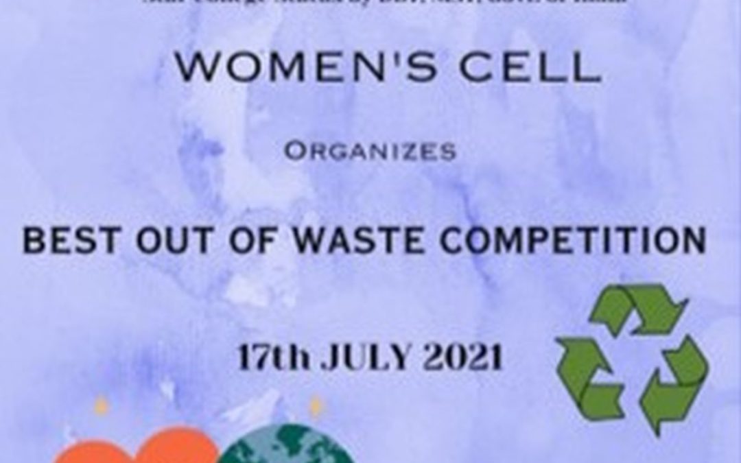 Best Out of Waste Competition