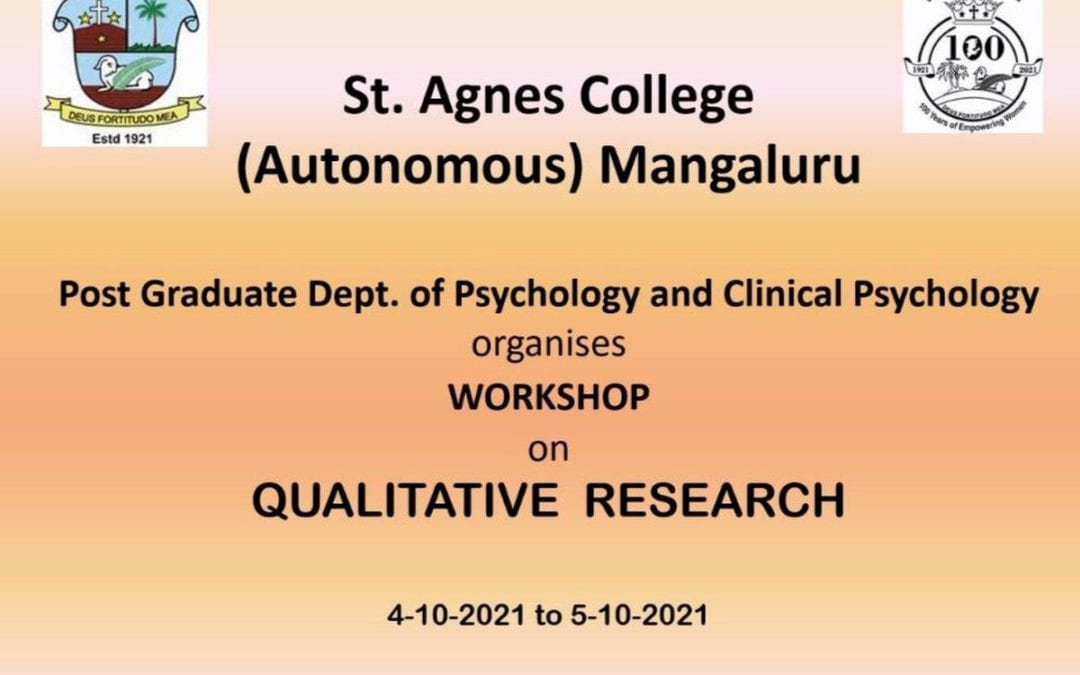 Workshop on Qualitative Research