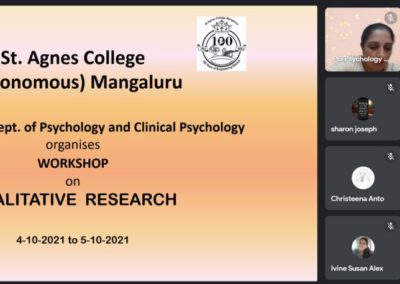 Workshop on Qualitative Research