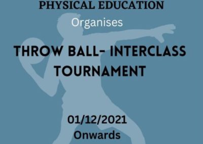 Interclass Throwball Tournament