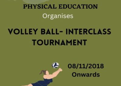 Interclass Volleyball Tournament