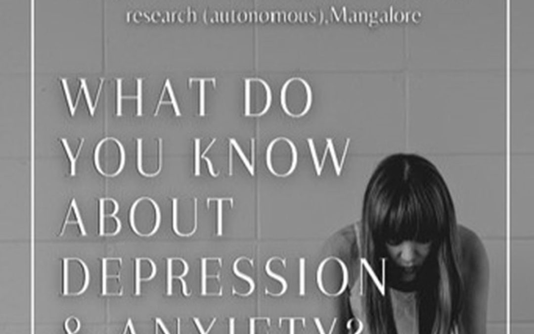 Talk on Depression and Anxiety-related Disorders: A Clinical Perspective