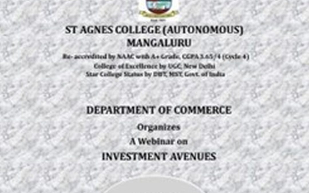 Webinar on Investment Avenues