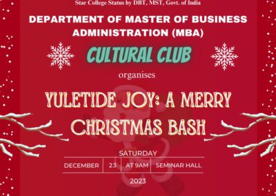Yuletide joy: a merry christmas bash