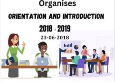Orientation and Introduction