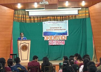 Orientation Programme - BBA