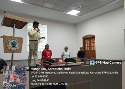 Session on “Yoga for Health”