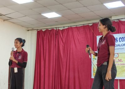 An Outreach Program and Session on Mobile Phones held at BEM Moegling School