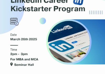 LinkedIn Career Kickstart Program for MBA and MCA Students