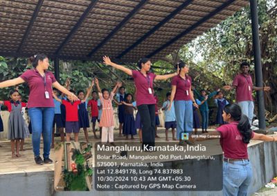 Rhythm and flow dance session