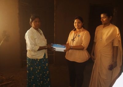 Sanitary pad distribution drive
