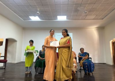 Valedictory of basic skills in counselling for teachers