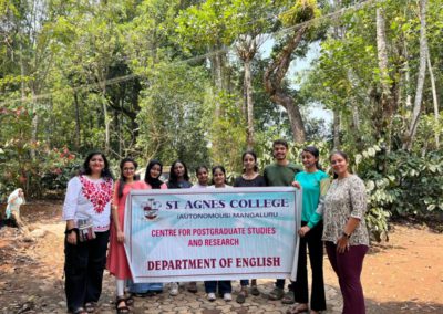 Educational Field Visit to Madikeri - PG English Department