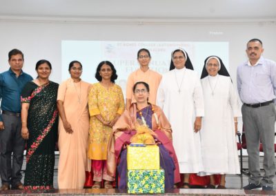 A farewell programme