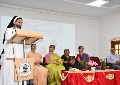 A farewell programme