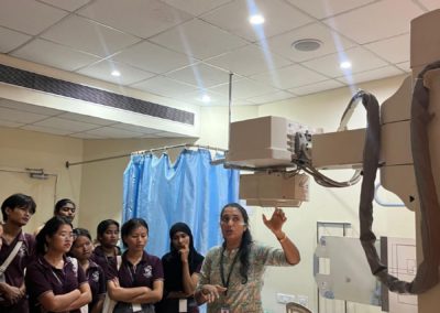 Field visit to Radiology