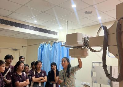 Field visit to Radiology