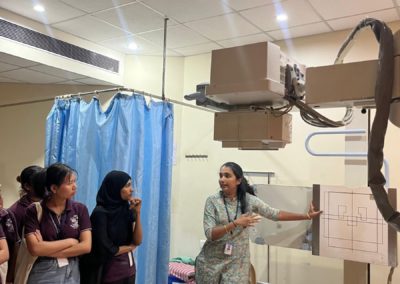 Field visit to Radiology