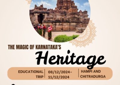 Hampi and Chitradurga educational tour