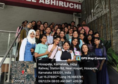 Hampi and Chitradurga educational tour