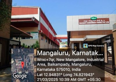 Industrial visit to Kalbavi Consumer Foods Pvt Ltd