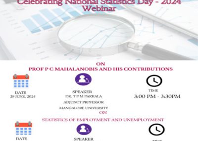 National Statistics Day Celebration