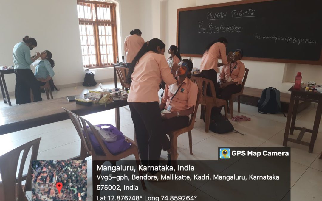 Face Painting Competition: Empowering Girls for Bright Future