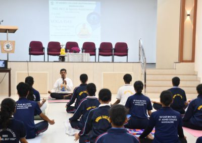 Celebration of International Yoga Day