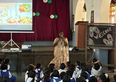 Awareness about healthy eating habits among school children By ATC