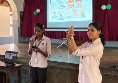 Awareness about healthy eating habits among school children By ATC