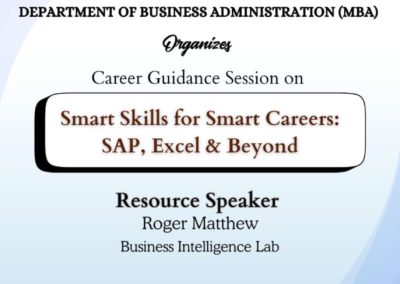 Guest Talk on Career Development