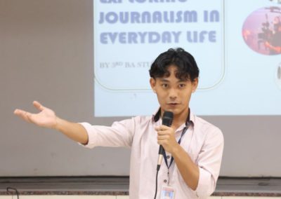 Interactive Session on Journalism and Its Role in Daily Life