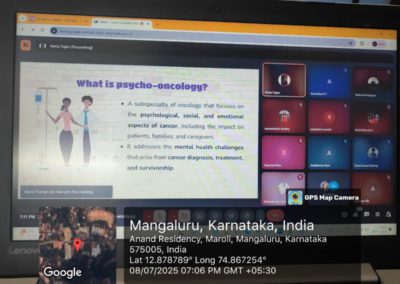 Opportunities and Scope in Psycho-Oncology