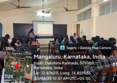 Orientation Programme for I B.Com ACCA students