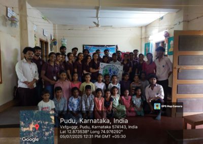 Plantation Drive at Dakshina Kannada Zilla Panchayat Higher Primary School