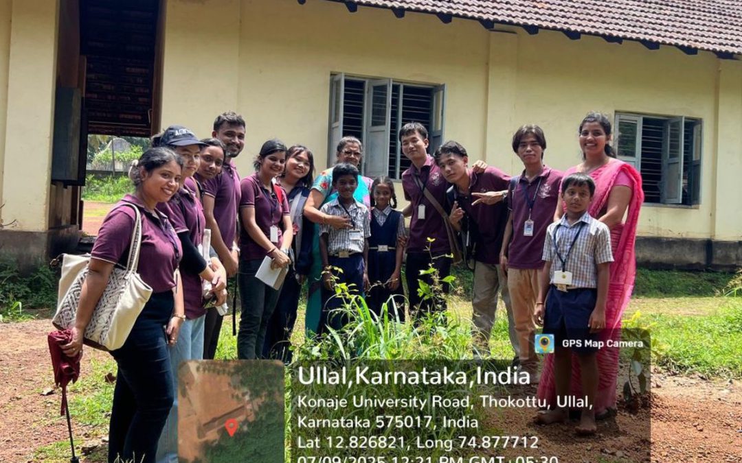 Green Campus Outreach: III BA Students Conduct Sapling Survey