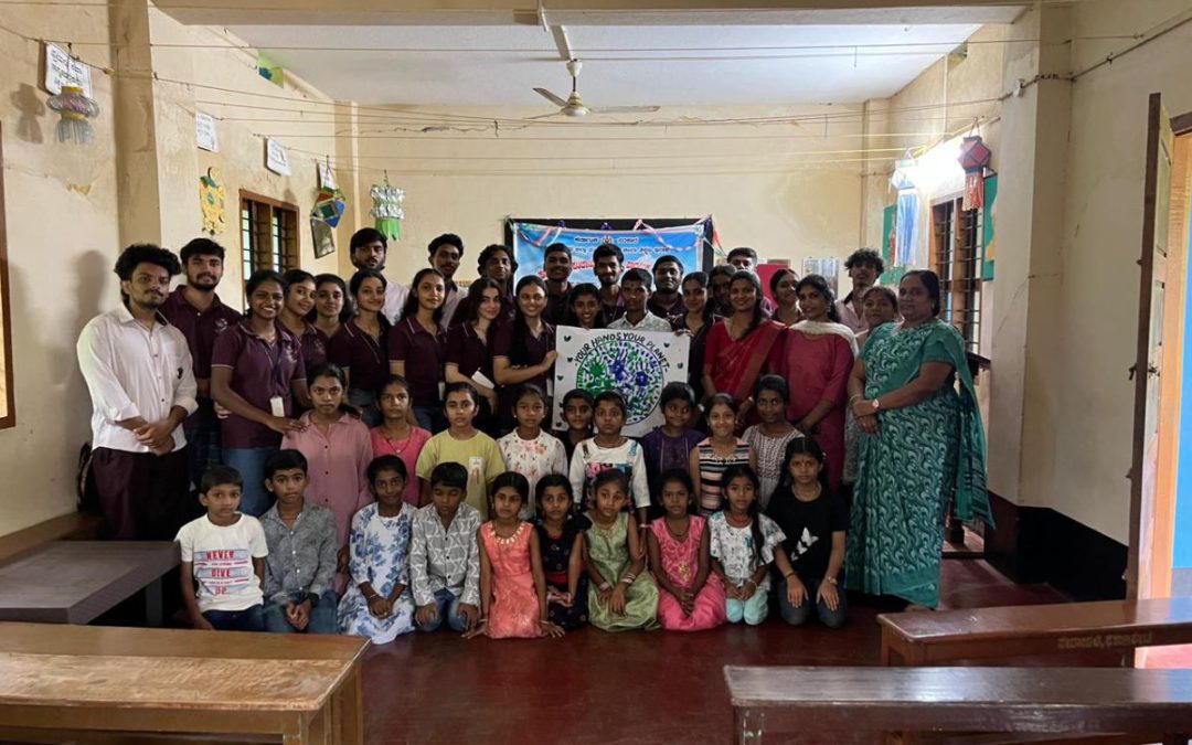 Plantation Drive at Dakshina Kannada Zilla Panchayat Higher Primary School