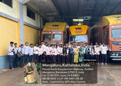 Report on Industrial Visit to VRL Logistics