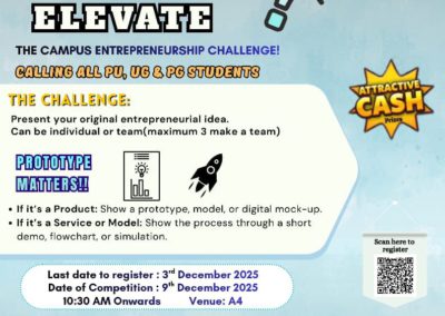 Innovate and Elevate – The Campus Entrepreneurship Challenge -IIC