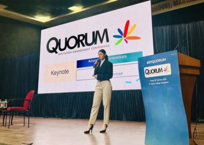 QUORUM – The Reputation Management Conference