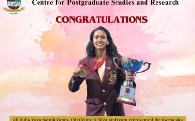 National-Level Achievement: Cadet Celine D’silva (NCC Air Wing)