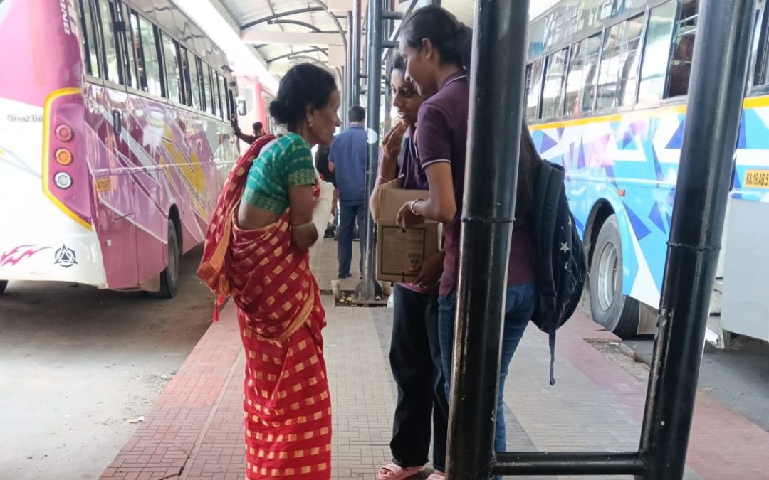 Agnes Towards Community: Food distribution drive