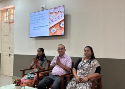 Guest Lecture on Union Budget Analysis 2026
