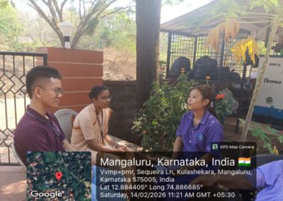 Visit to Mussanjee Old Age Home - ATC