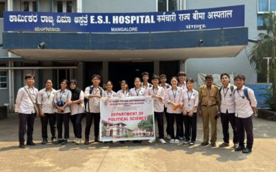 Political Science Students Visit ESI Hospital