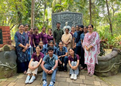 Botany Students visit Research Institute MBGIPS Calicut